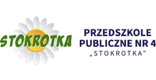 Logo Przedszkola Publicznego nr 4 STOKROTKA w Błoniu