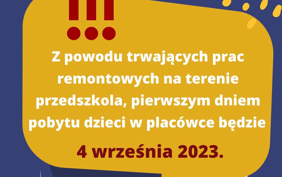 Zdjęcie do Ważna informacja